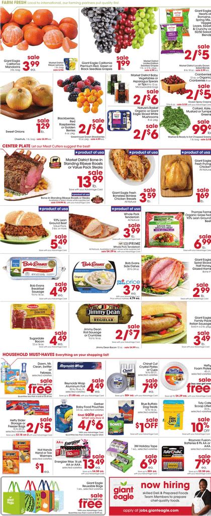 Giant Eagle Weekly Ad Nov 17 – Nov 23, 2022 (Thanksgiving Promotion ...