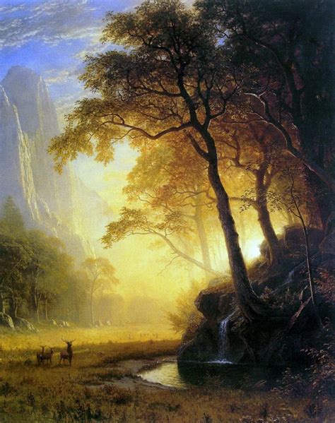 Albert Bierstadt NEW WESTERN ART POSTER Mountains