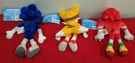 Sonic Boom Tomy Plush Lot Sonic Tails Knuckles | #1924619516