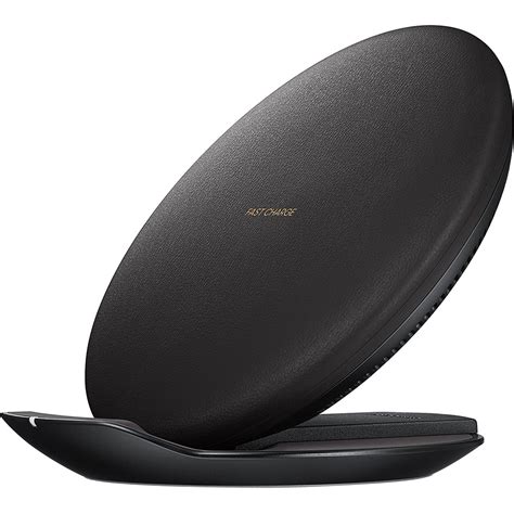 Samsung Fast Wireless Charger Convertible Pad Stand (Black)