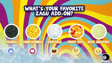 Zagu Add on | Can't get enough with our Tapioca pearls, our Crystals or ...