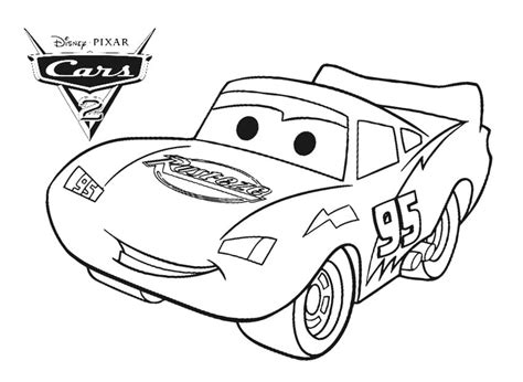 Lightning Mcqueen For Free coloring page - Download, Print or Color Online for Free