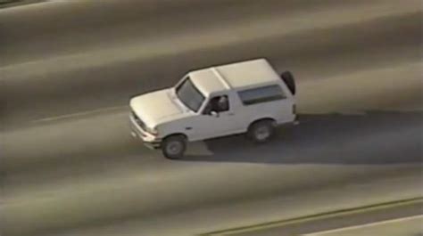 WATCH: OJ Simpson White Ford Bronco Police Car Chase Video