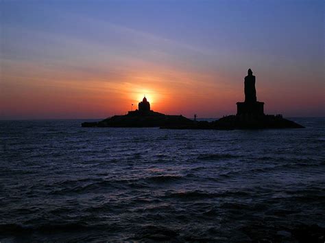 Sunrise at Kanyakumari, India - Photographic Print