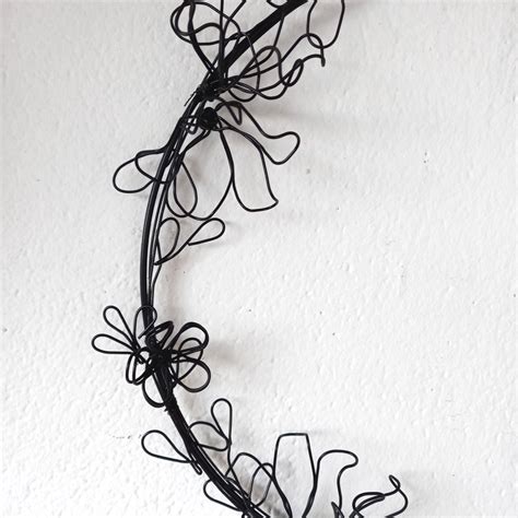 Wire ART Wall Decor Home Decoration Wire Floral Wreath celebration ...