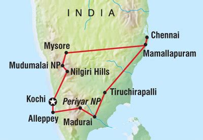 Nilgiri District Map