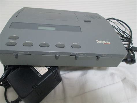 Dictaphone 2740 Standard Cassette Desktop Voice Processor/Transcriber+Headset+PA - Imagine41