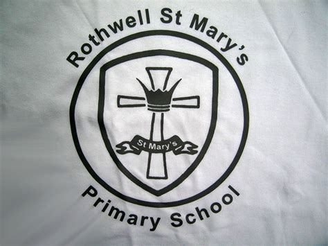 Rothwell St Mary's White PE t-shirt - Graham Briggs School Outfitters