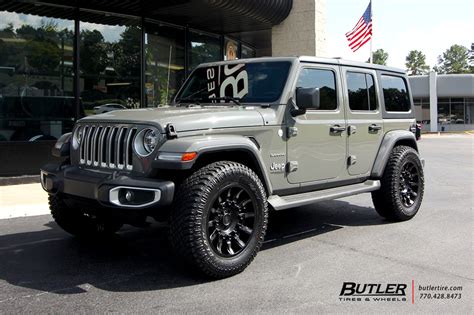 Jeep Wrangler with 20in Black Rhino Mission Wheels exclusively from ...