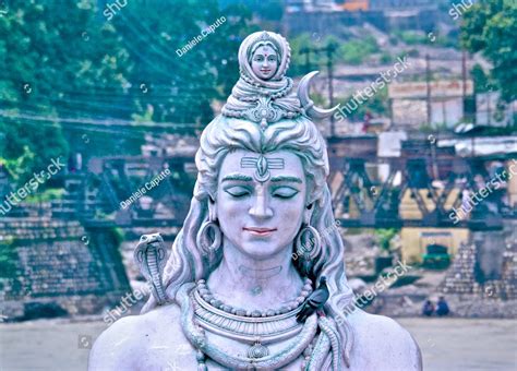 LORD SHIVA STATUE IN RISHIKESH Nature Stock Photos | Creative Market