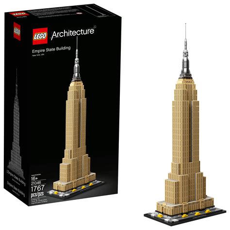 LEGO Architecture Empire State Building 21046 - Walmart.com - Walmart.com