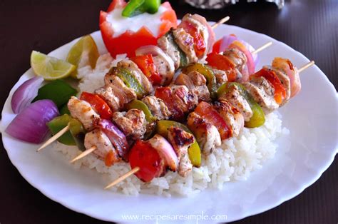 Super Easy Chicken Shashlik