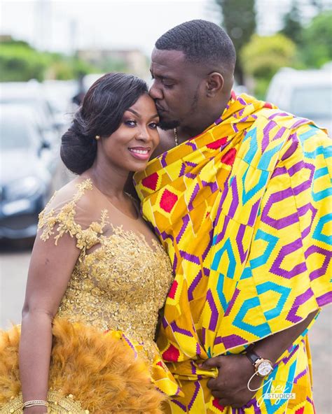 First Look at John Dumelo & his Love Mawunya's Traditional Wedding in Ghana | BellaNaija