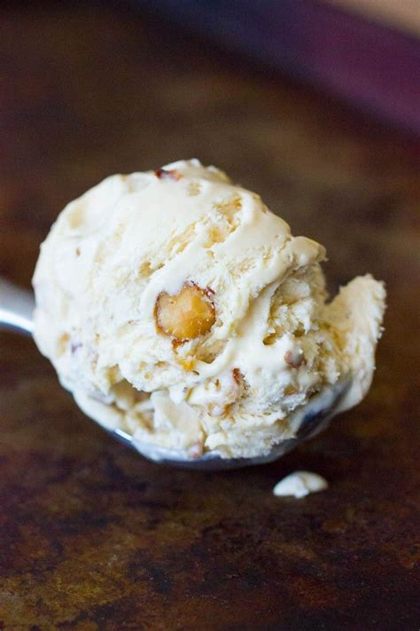 Salted Caramel and Roasted Almond Ice Cream | Recipe | Almond ice cream, Ice cream recipes, Ice ...