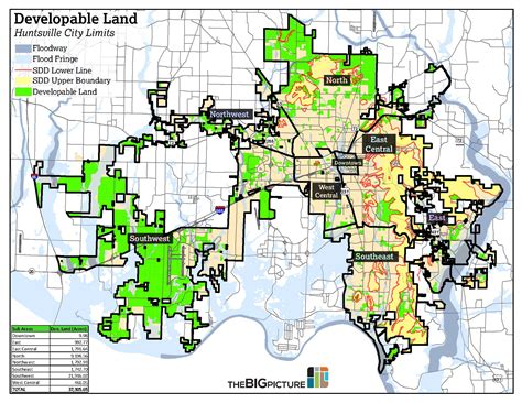 Huntsville City Limits Map - China Map Tourist Destinations