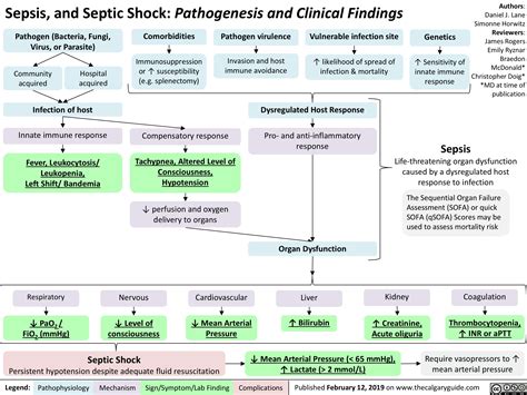 Sepsis, and Septic Shock: Pathogenesis and Clinical Findings | Calgary Guide