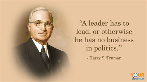 Top Riveting Harry S. Truman Quotes That Stir Inspiration | YourDictionary