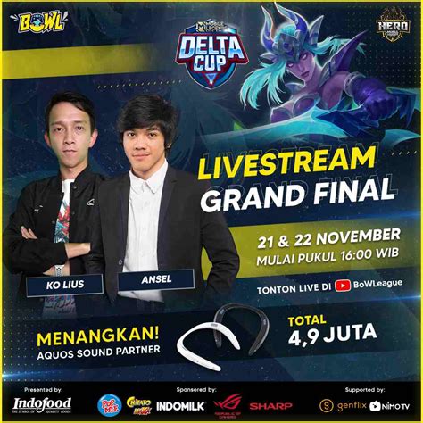 Babak Final 'Delta Cup: Mobile Legends: Bang Bang' Hadirkan Generasi Pro Team Terbaru. Saksikan ...