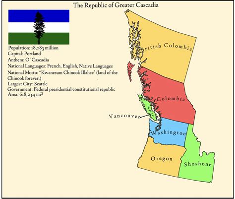 A map of Cascadia