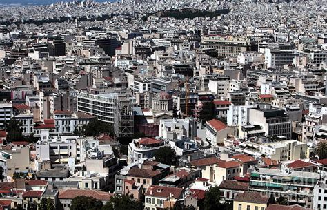 Athens Cityscape III Photograph by John Rizzuto - Fine Art America