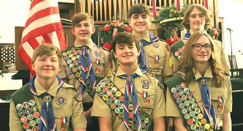 Troop 433 honors six new Eagle Scouts - Clarendon Live