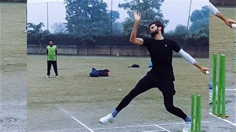 Shaheen Shah Afridi Bowling Action | Shaheen Afridi Bowling in slow ...