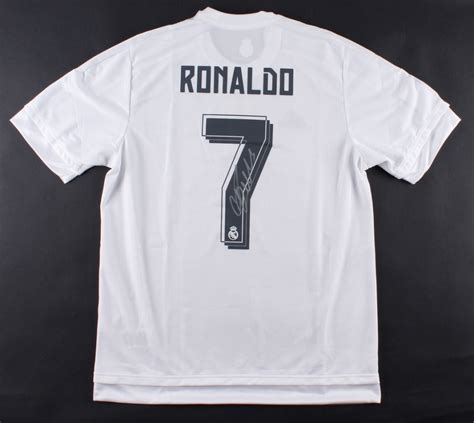 Cristiano Ronaldo Signed Real Madrid Authentic Adidas Soccer Jersey (Ronaldo COA) | Pristine Auction