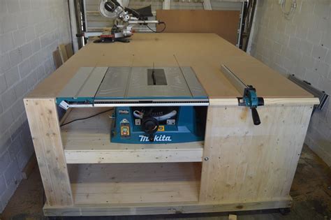 Miter Saw Table Combo Stand | Bruin Blog