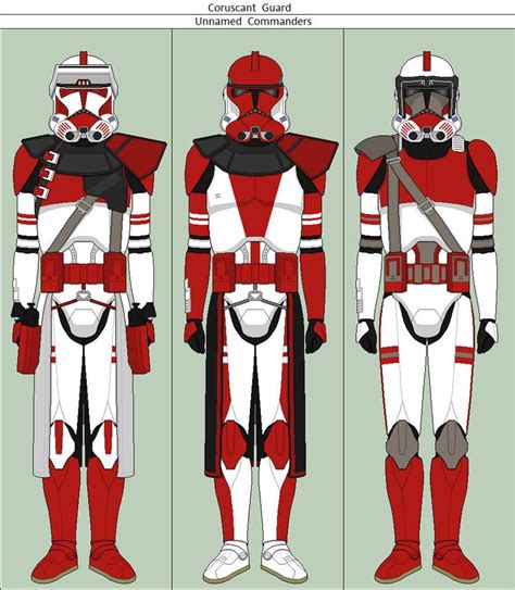 Coruscant Guard Unnamed Commanders by vidopro97 | Star wars characters poster, Star wars ...