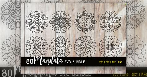 Mandala SVG Bundle Bundle · Creative Fabrica