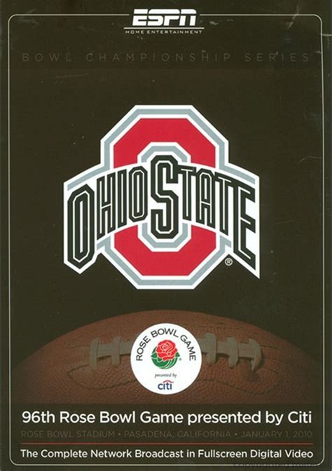 2010 Rose Bowl Game (DVD 2010) | DVD Empire