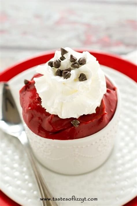 Red Velvet Pudding {Homemade Amish Pudding Mix Recipe}