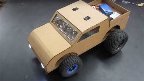 How To Make A Model Car From Cardboard / How to make car on a radio ...