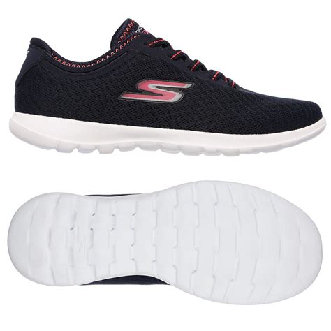 Skechers Go Walk Lite Impulse Ladies Walking Shoes - Sweatband.com