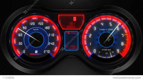 Car Dashboard Animation Stock Animation | 1134896