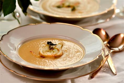 Fennel Cream Soup with Caramelized Fennel - Jamie Geller