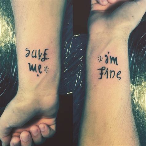 Save me i'm fine tattoo | Save me tattoo, Im fine save me tattoo, Im fine tattoo