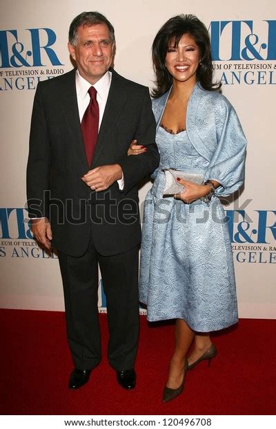 Leslie Moonves Julie Chen Museum Television Stock Photo (Edit Now ...