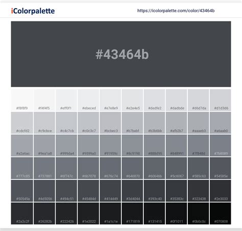 Steel Grey information | Hsl | Rgb | Pantone