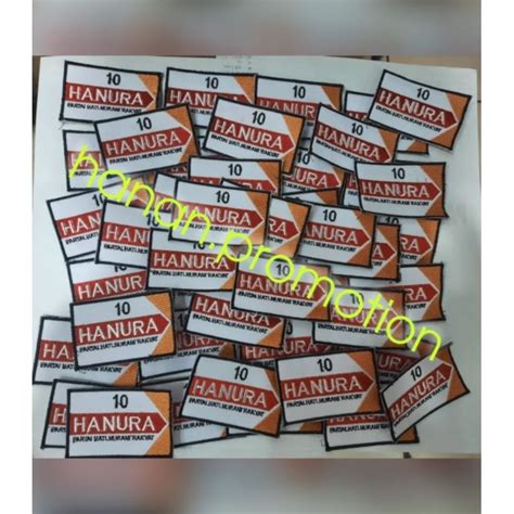 Jual BADGE / PATCH / LOGO PARTAI HANURA BORDIR KOMPUTER | Shopee Indonesia