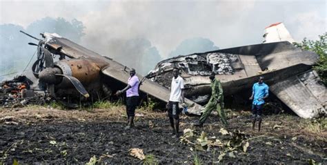 Crash of an Antonov AN-26 in Juba: 7 killed | Bureau of Aircraft Accidents Archives