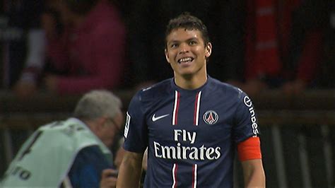 PSG captain Thiago Silva's incredible disallowed goal - YouTube