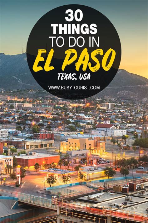 30 Best & Fun Things To Do In El Paso (Texas) | Places to travel, El paso texas, El paso