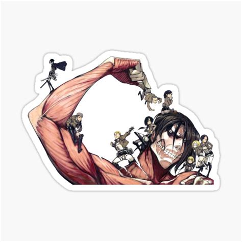 Attack On Titan Stickers | Redbubble