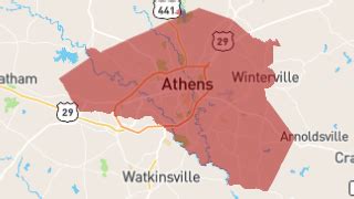 Georgia Athens-Clarke County - AtlasBig.com