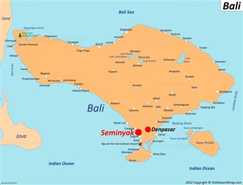 Seminyak Map | Bali, Indonesia | Detailed Maps of Seminyak