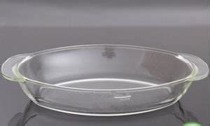 China 1.5L Oval Oven Safe Pyrex Glass Baking Dish - China Borosilicate Glass Baking Dish, Glass ...