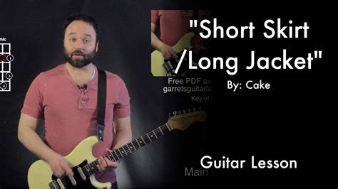 Short Skirt/Long Jacket by Cake Tutorial • Garret's Guitar Lessons