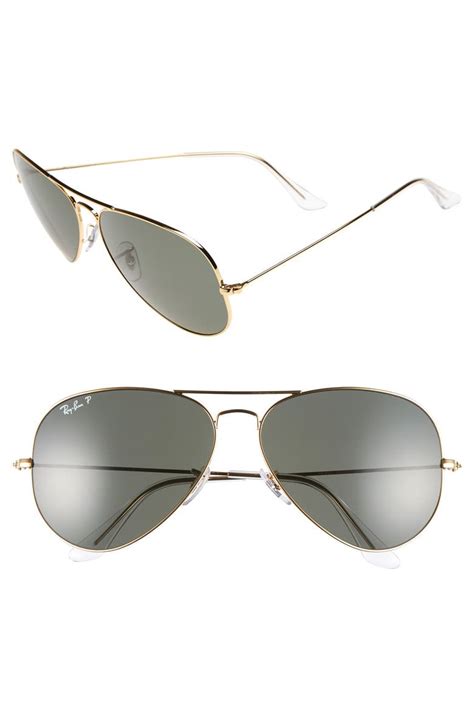 Ray-Ban 'Aviator' Polarized 62mm Sunglasses | Nordstrom