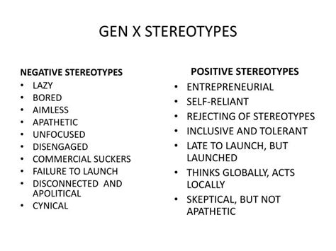 Generation x stereotypes – Search – Wkcn